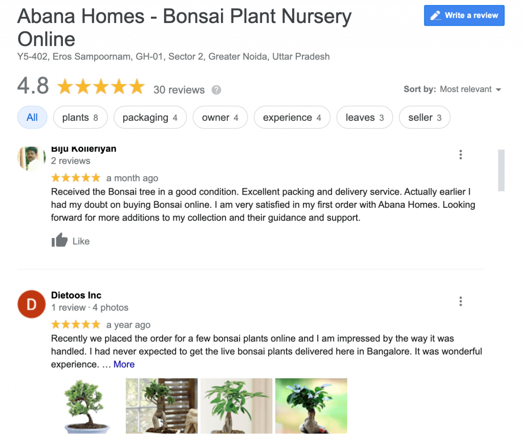 Abana Homes Reviews